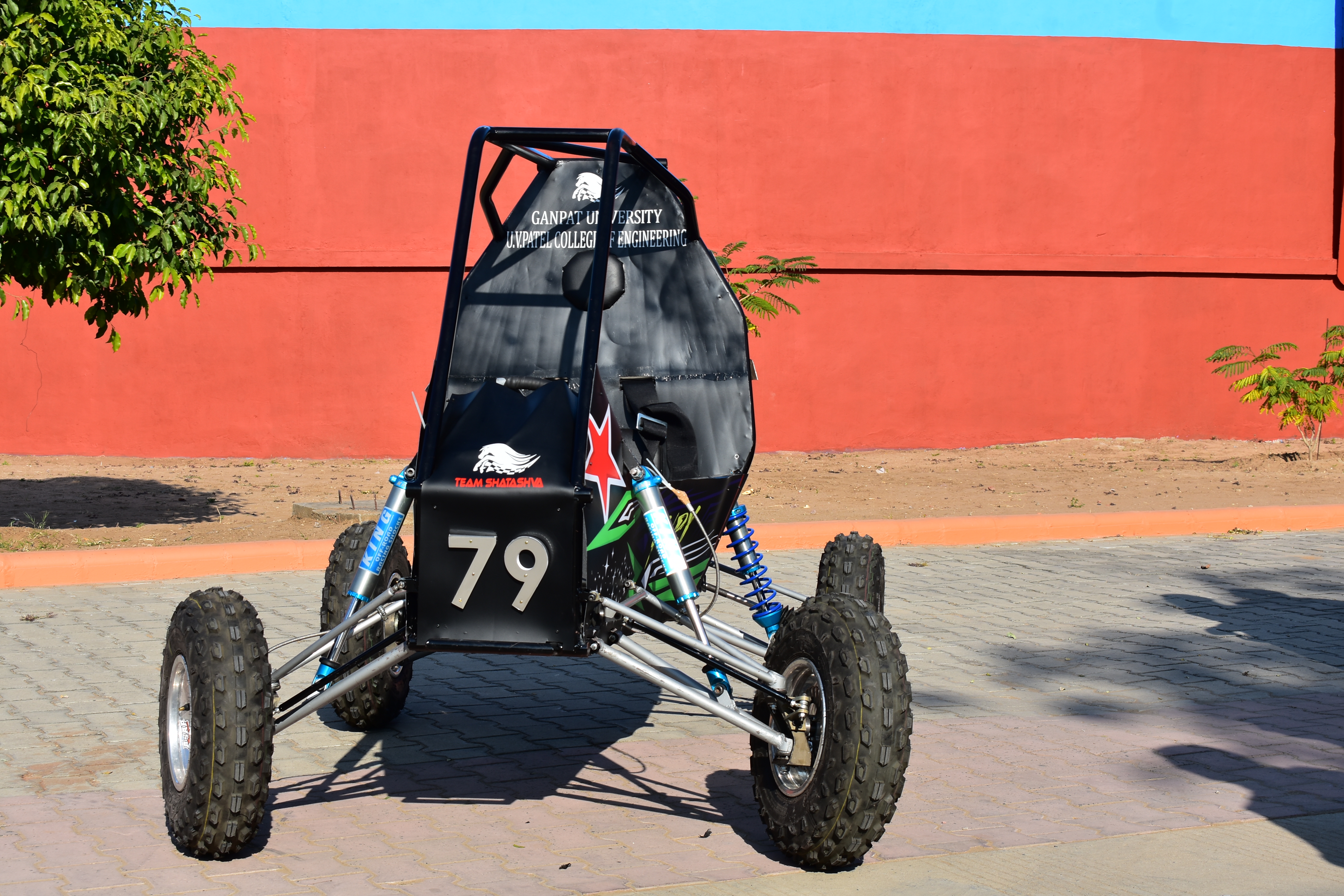 ATV suspension detail