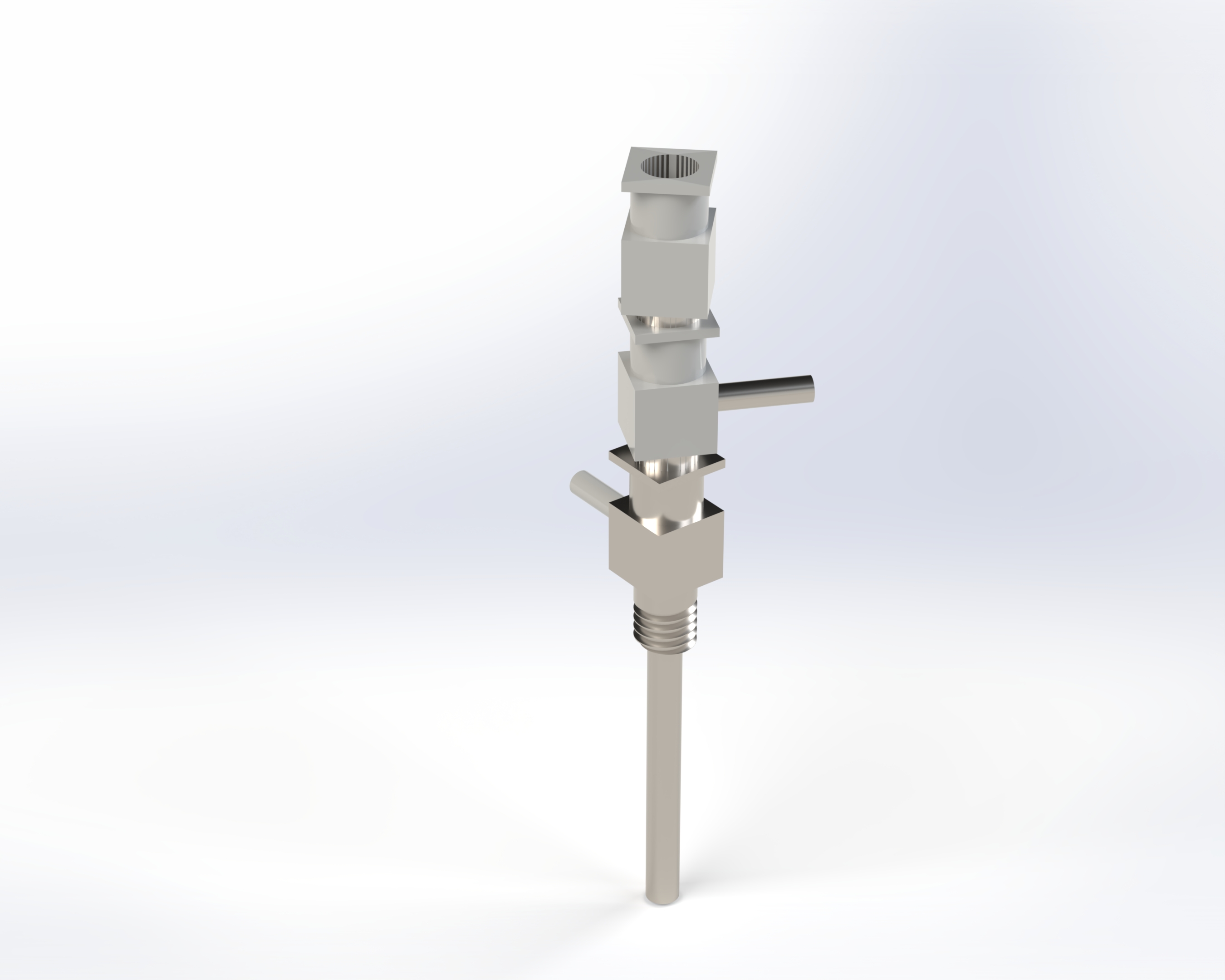 Triaxial needle assembly